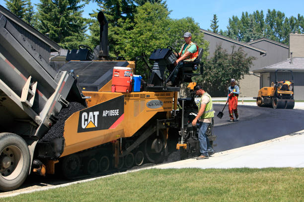 Permeable Paver Driveway in Granite Falls, NC